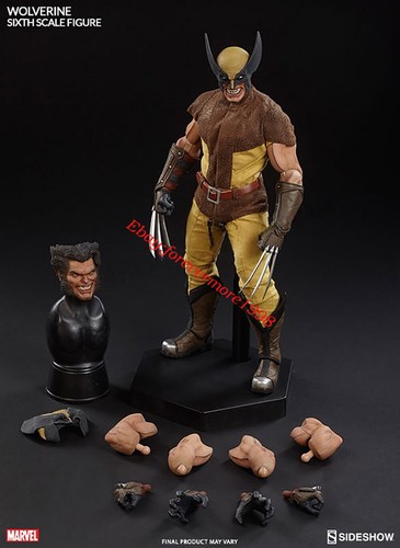 Sideshow Collectibles 100176 X-Men 1/6 Scale Wolverine Action Figure Toy Model - Picture 2 of 9