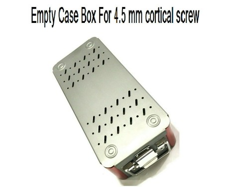 Orthopedic Empty Case Box For 4.5 mm Cortical Screw Surgical Instrument - Picture 2 of 6