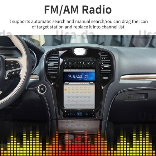 For Chrysler 300c 2012-2020 Car Navigation Radio Stereo Autoradio 13.3" 4+64g - Picture 4 of 11
