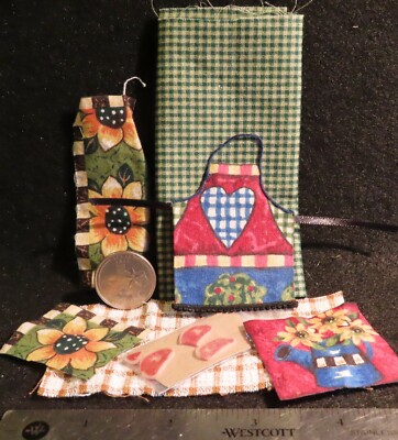 Apron Country Heart Kitchen Sliced Luncheon Meat Sandwich1:12 Mini Creative 4766