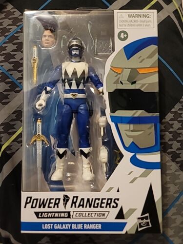 Figurine articulée Hasbro Power Rangers Lightning Collection Lost Galaxy Blue Ranger - Photo 1 sur 2