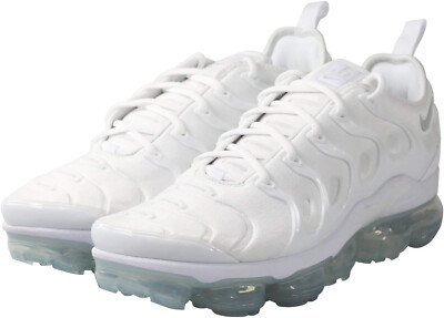 精悍!!ヘビロテ!☆AIR VAPORMAX PLUS 'WHITE PLATINUM' NIKE AIR VAPORMAX PLUS Sz 10.5 WHITE PLATINUM tn max 1 90 95
