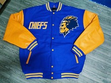 Charlestown Chiefs Slap Shot Varsity jacket small medium Large XL 2XL 3XL