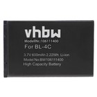 Akku für Bea-fon S400 C70 C150 AL250 S33 AL450 C220 C245 C240 S700 C140 600mAh