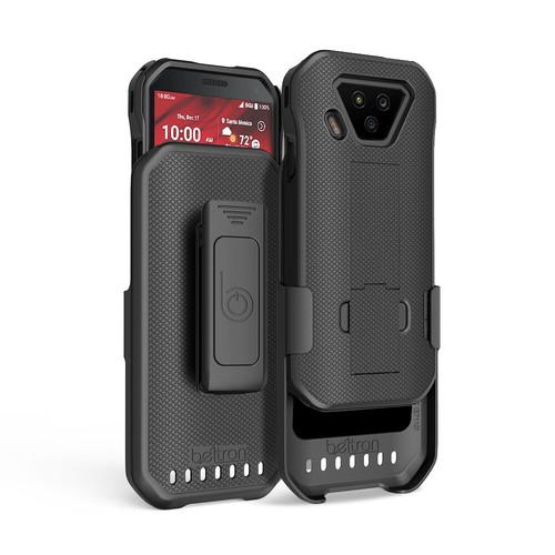 Shell Holster Case Combo w/ Belt Clip Holster Kyocera DuraForce Ultra 5G E7110 - Picture 41 of 50
