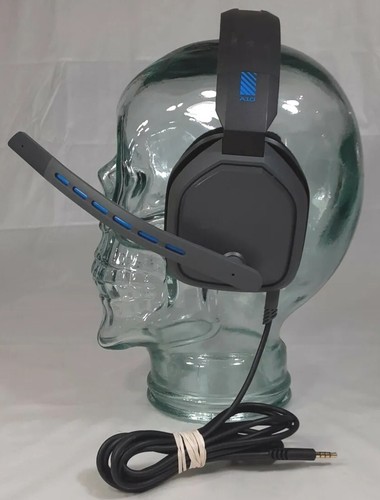 Astro A10 Cuffie da gioco stereo cablate blu grigio per console Playstation o Xbox - Foto 9 di 11