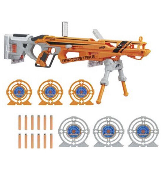 Nerf N-Strike Elite AccuStrike RaptorStrike, Includes 18 Darts, Ages 8 and  up