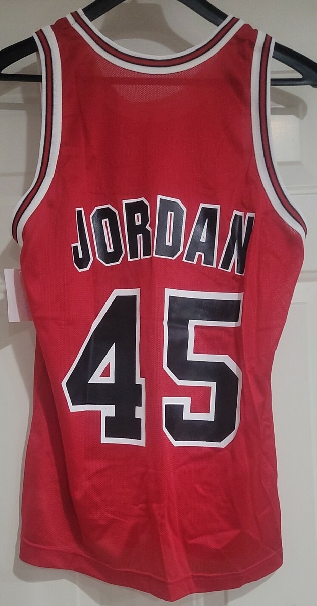 Champion BULLS JORDAN 45 ジャージ サイズ40 Michael Jordan #45 Chicago Bulls Champion Jersey -40- | eBay