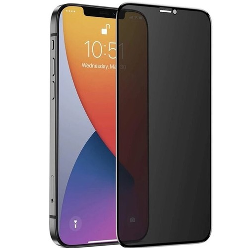 25 x LOT Privacy Screen Protector Tempered Glass For iPhone 16 15 14 13 12 11 XS - Photo 4 sur 14