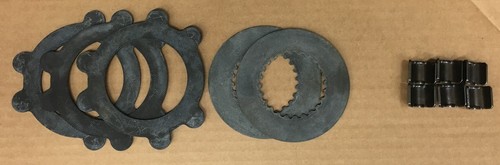 NEW GM LATE 10.5 10 1/2 14 12 BOLT EATON GOV LOC POSI G80 CLUTCH PLATE DISC SET - Picture 3 of 3