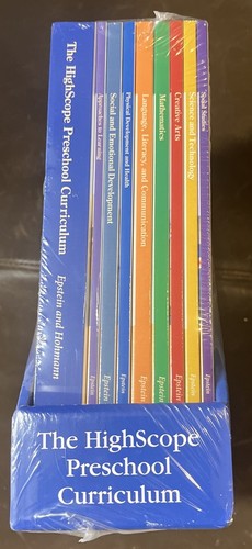 The HighScope Preschool Curriculum 9 Book Set Brand New - 第 4/5 張圖片