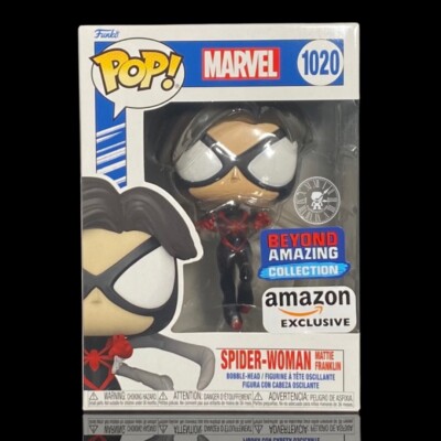 Funko Pop + Protector! Marvel #1020 Spider-Woman Amazon Exclusive