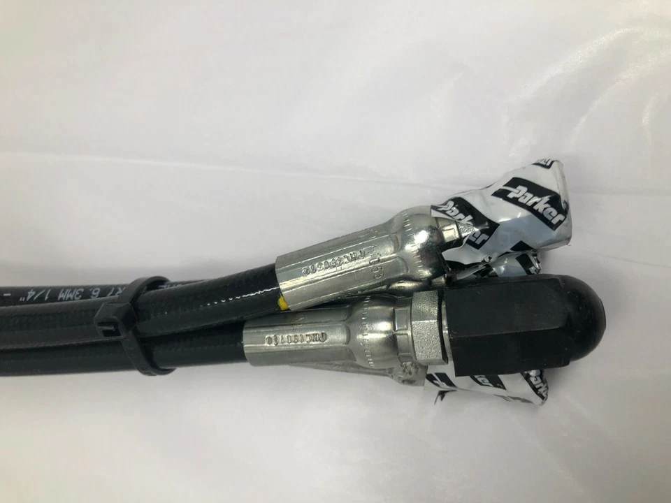 4-Parker 510C-4 Paraflex 3,000 PSI SAE 100R7 1/4" Flexible Hydraulic Hose 3' - Image 3 of 4