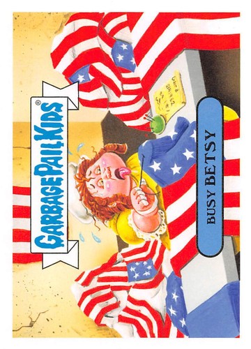 GARBAGE PAIL KIDS 2016 SERIES 1 AMERICAN AS APPLE PIE PICK-A-CARD BASE STICKERS - Picture 266 of 441