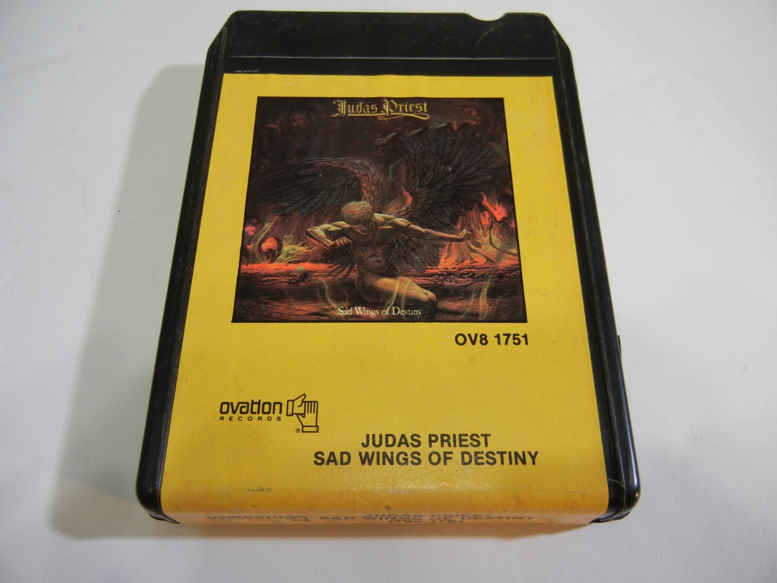 Rare Vintage Judas Priest Sad Wings of Destiny 8 Track OV8 1751 Plays Nicely!