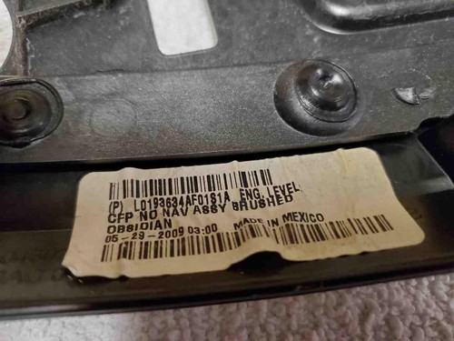 Bisel de embellecimiento de tablero central OBISDIAN OEM# AE5Z5404302AC FORD FUSION 2010 2011 2012 - Imagen 11 de 11