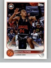 2022-23 Topps NBL George King #36 Illawarra Hawks