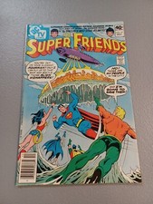 SUPER FRIENDS 27 (TV series comic, Aquaman, Aqualad, Mera, Wondertwins) 1979