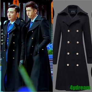 mens military wool coat