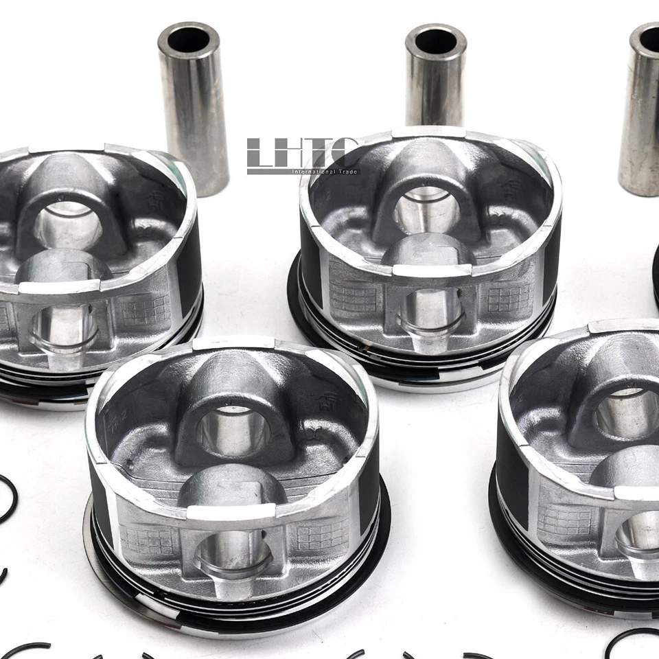 Conjunto de 5 anéis de pistão STD para Volvo S40 S60 S80 C30 C70 XC90 2.5T T5 L5 B5254T - Imagem 4 de 4