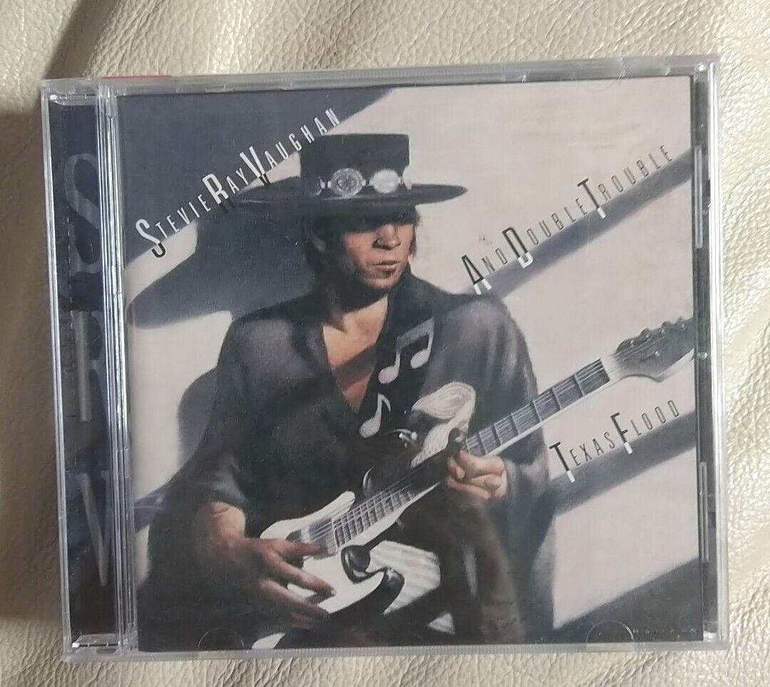 Stevie Ray Vaughan (Debut Album) "Texas Flood" 1983 Sealed CD W/ 5 Bonus Tracks