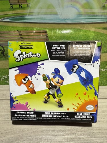 Splatoon Turf War Battle Set 3 Figure Jakks Pacific Factory Sealed - NEW - Picture 2 of 4