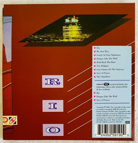 Duran Duran – Duran Duran, Rio & Seven And The Ragged Tiger / 3 CD Box-Set 2004 - Bild 10 von 13