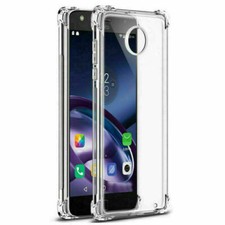 For Motorola G31 G51 G71 G200 E20 E30 E40 Clear Shockproof Bumper Slim TPU Case