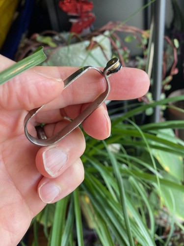 HACKLE PLIERS model: NON SKID (fly tying tool, color: Silver) - Picture 5 of 5