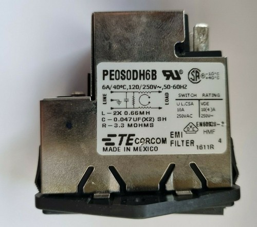 CORCOM PE0S0DH6B EMI FILTER (IN31S3) - Imagen 3 de 3