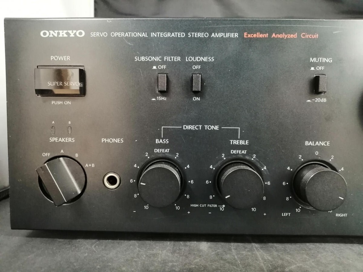 ONKYO INTEGRA A-817RS Servo Operational Integrated Stereo ONKYO INTEGRA A-817RS Servo Operational Integrated Stereo