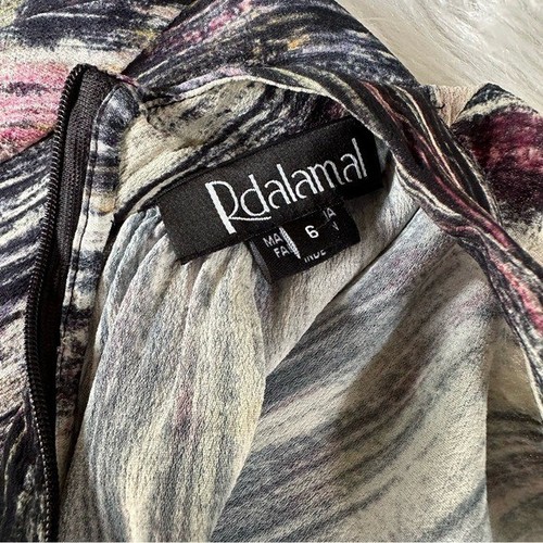 Rdalamal Bluse Top hochgeschlossen Langarm mehrfarbig Business Preppy Academia 6 - Bild 5 von 7
