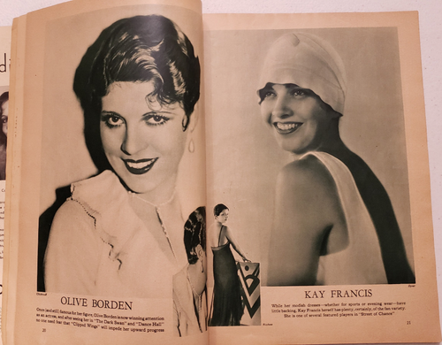 Motion Picture Classic February 1930 Anita Page~Theda Bara~Lupe Velez~Clara Bow - Picture 6 of 10