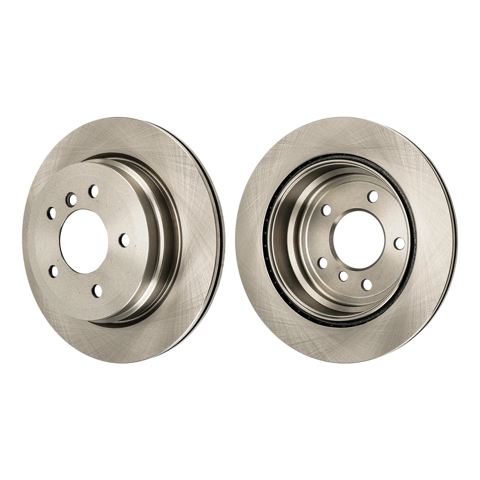 For 2009-2013 BMW 328i xDrive 3.0L Rear Disc Brake Rotors Ceramic Brake Pads - Image 3 of 4