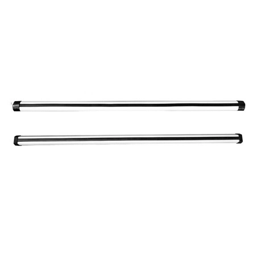 120CM 48" Car Top Roof Cross Bar Luggage Cargo Carrier Rack w/ 3 Kinds Clamps US - Image 3 of 4