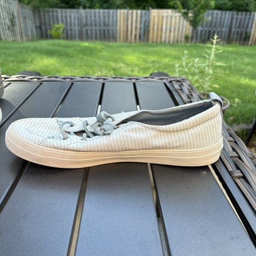Sperry Top Sider Women's Crest Vibe Blue/White Sneakers STS86646 US 12 - Picture 9 of 11