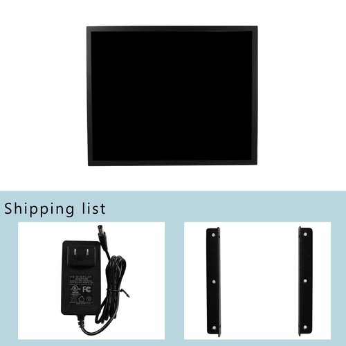19" 1280x1024 1000nit Out Door Industrial LCD Monitor HD VGA DVI Input Port - Picture 7 of 8
