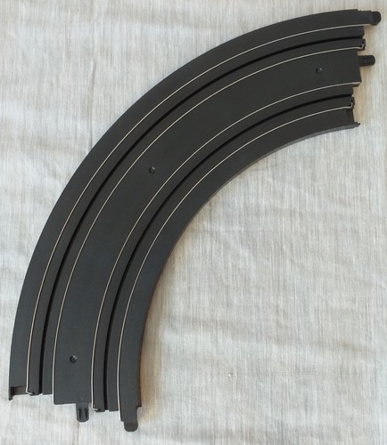 Micro Scalextric Track Expansion Bundle Straight x2 & Curves x6 1:64 Used Gift - Picture 6 of 14