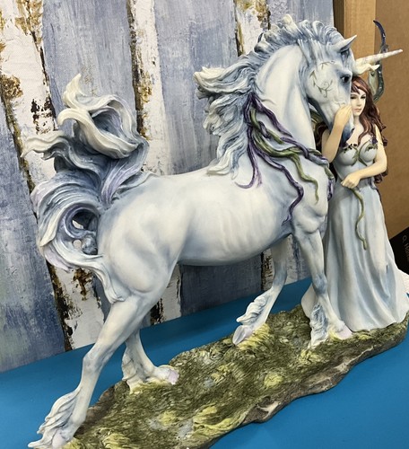 Unicorn Studio 12 3/8 Inch Long Live Magic Fairy and Unicorn by Jody Bergsma ... - Picture 4 of 14