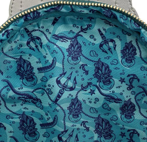 Loungefly Disney Villains Ursula Crystal Ball Little Mermaid Mini Backpack - Picture 3 of 4