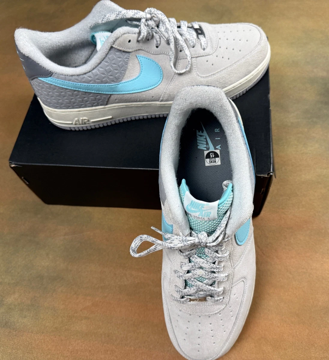 Nike Air Force 1 Suede Wolf Grey | eBay
