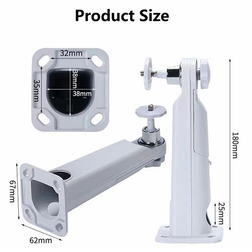For Outdoor Use CCTV Camera Holder Indoor Installation Aluminum Alloy Material - Afbeelding 5 van 8
