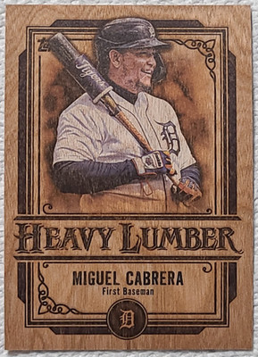 2025 Topps Update Series - Heavy Lumber - Miguel Cabrera - HL-53