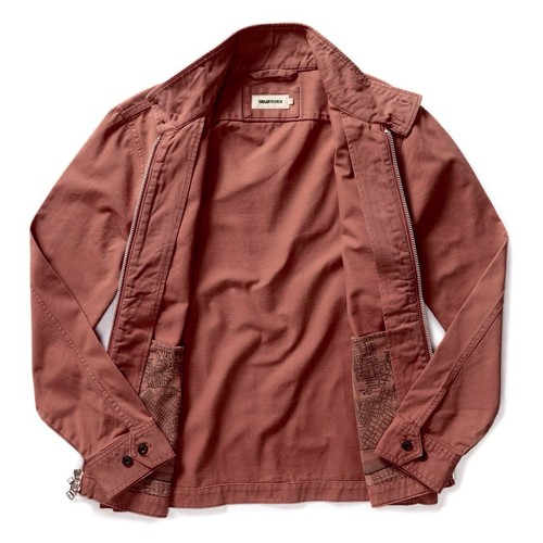 Taylor Stitch The Flint Jacket in Faded Brick Broken Twill - Mens 44 XL $198 - Picture 13 of 16
