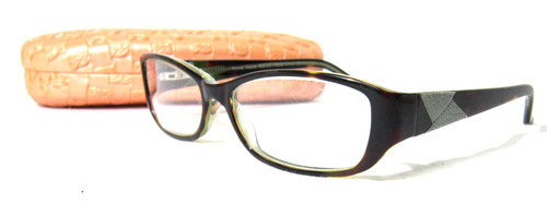 Runway Couture RCE-233 eyeglass frame 53-17-135 Demi Green plastic eyewear