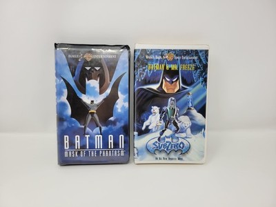 Batman and Mr. Freeze: Subzero (1998 VHS) Warner Bros. White Clamshell Case
