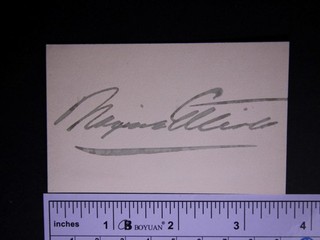 Pioneering Theater Actress MAXINE ELLIOTT (1868 1940) AUTOGRAPH PAPER ITEM