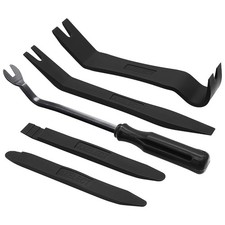 5Pcs Car Trim Removal Tool Set Door Panel Fastener Auto Dashboard Plastic Kit-
