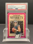 2024 Panini Mosaic Caleb Williams Notoriety Pink Fluorescent 1 /10 #18 PSA 10 Sp
