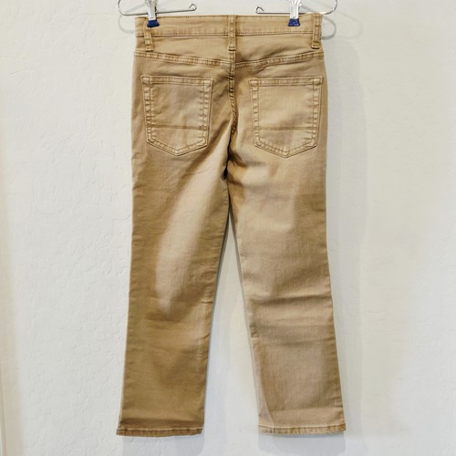 Cat & Jack Straight & Stretch Boy's Tan Jeans Size 8 - Picture 2 of 3
